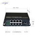 PGME-G1D8E213SCP-20 POE Gigabit 10 / 1000M fibre optique netlink media Converter